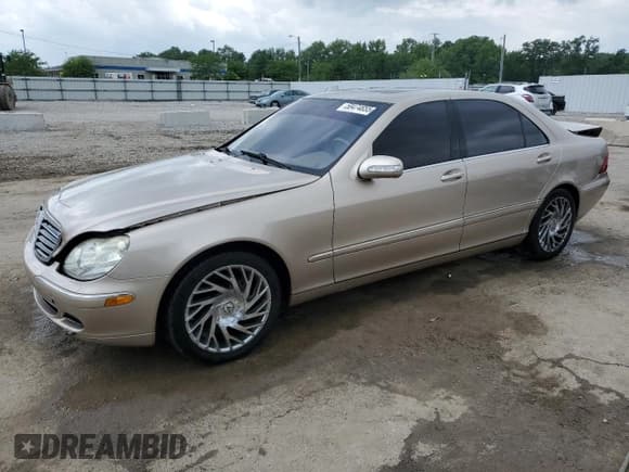 ✅ 2004 Mercedes-Benz S 430 • VIN: WDBNG70J54A426980 • Lot: 58474855. Listed on Copart with 117,659 mi. Free auction sales archive from the USA and detailed vehicle history report at DreamBid. Image 1.