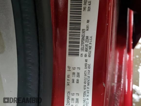 ✅ 2008 Dodge Avenger R/T • VIN: 1B3LD76M58N651029 • Лот: 72031684. Опубликован ранее на Copart с пробегом 94 387 миль. Бесплатный доступ к архиву аукционных продаж из США и подробный отчёт об истории автомобиля на DreamBid. Изображение 12.