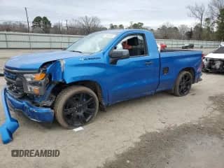 2022 Chevrolet Silverado 1500 Work Truck с VIN 3GCNAAEK3NG632724, выставлен на аукционе Copart как лот 45302405 с пробегом 38 129 миль миль и Списание • Salvage title. История ставок и продаж доступна на DreamBid. Изображение 1.