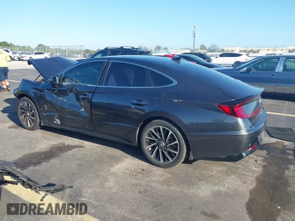 ✅ 2021 Hyundai Sonata Limited • VIN: 5NPEH4J28MH081988 • Лот: 43360506. Опубликован ранее на IAAI с пробегом 66 170 миль. Бесплатный доступ к архиву аукционных продаж из США и подробный отчёт об истории автомобиля на DreamBid. Изображение 3.