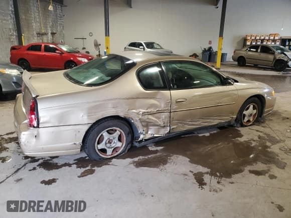 ✅ 2004 Chevrolet Monte Carlo LS • VIN: 2G1WW12E749235426 • Lot: 60065785. Listed on Copart with 239,761 mi. Free auction sales archive from the USA and detailed vehicle history report at DreamBid. Image 3.
