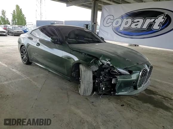 ✅ 2022 BMW 4 Series 430i • VIN: WBA53AP03NCH98007 • Lot: 54243395. Listed on Copart with 36,134 mi. Free auction sales archive from the USA and detailed vehicle history report at DreamBid. Image 13.