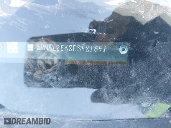 ✅ 2013 Chevrolet Captiva Sport LS • VIN: 3GNAL2EK8DS581691 • Lot: 41424699. Wystawiony na IAAI z przebiegiem Nie podano. Bezpłatny archiwum sprzedaży aukcyjnych z USA i szczegółowy raport historii pojazdu na DreamBid. Zdjęcie 9.