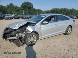 ✅ 2018 Hyundai Sonata Eco • VIN: 5NPE24AA0JH707182 • Лот: 81076345. Опубликован ранее на Copart с пробегом 87 422 миль. Бесплатный доступ к архиву аукционных продаж из США и подробный отчёт об истории автомобиля на DreamBid. Изображение 1.