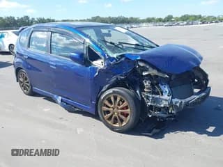 ✅ 2013 Honda Fit Sport • VIN: JHMGE8H52DC021210 • Lot: 43487361. Listed on IAAI with 215,312 mi. Free auction sales archive from the USA and detailed vehicle history report at DreamBid. Image 1.