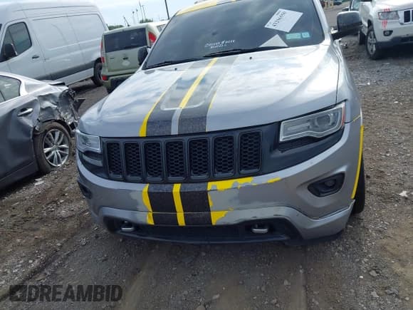 ✅ 2014 Jeep Grand Cherokee Overland • VIN: 1C4RJFCT6EC404326 • Lot: 43296550. Listed on IAAI with 161,846 mi. Free auction sales archive from the USA and detailed vehicle history report at DreamBid. Image 12.