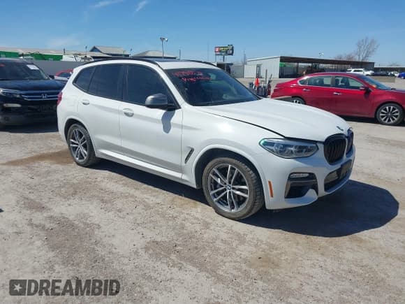 ✅ 2018 BMW X3 M40i • VIN: 5UXTS3C51J0Z00227 • Lot: 41795078. Wystawiony na IAAI z przebiegiem 97 003 mil. Bezpłatny archiwum sprzedaży aukcyjnych z USA i szczegółowy raport historii pojazdu na DreamBid. Zdjęcie 1.