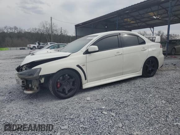 ✅ 2013 Mitsubishi Lancer Evolution GSR • VIN: JA32W8FVXDU024537 • Lot: 44785195. Listed on Copart with 180,832 mi. Free auction sales archive from the USA and detailed vehicle history report at DreamBid. Image 1.