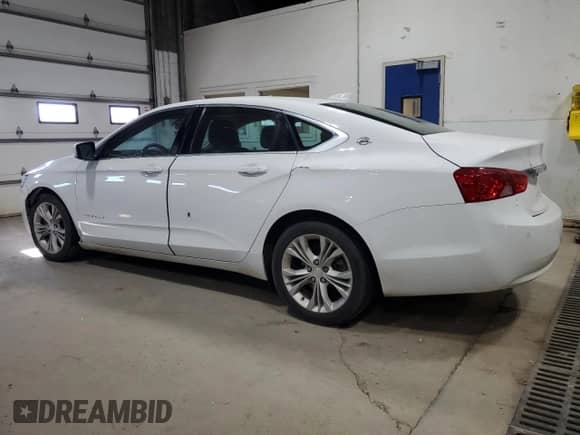 2015 Chevrolet Impala LT with VIN 2G1115SL7F9237002, listed as a Copart auction lot 90397675 with 209,708 mi miles and Clean title. Bid and sale history available at DreamBid. Image 2.