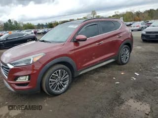 ✅ 2019 Hyundai Tucson Ultimate • VIN: KM8J3CAL1KU035580 • Лот: 86716905. Опубликован ранее на Copart с пробегом 76 971 миль. Бесплатный доступ к архиву аукционных продаж из США и подробный отчёт об истории автомобиля на DreamBid. Изображение 1.