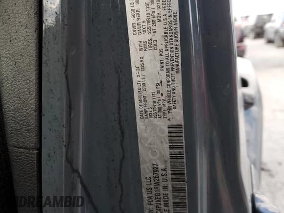 ✅ 2024 Jeep Wrangler Sahara • VIN: 1C4PJXEG1RW267927 • Лот: 75249564. Опубликован ранее на Copart с пробегом Не указан. Бесплатный доступ к архиву аукционных продаж из США и подробный отчёт об истории автомобиля на DreamBid. Изображение 12.