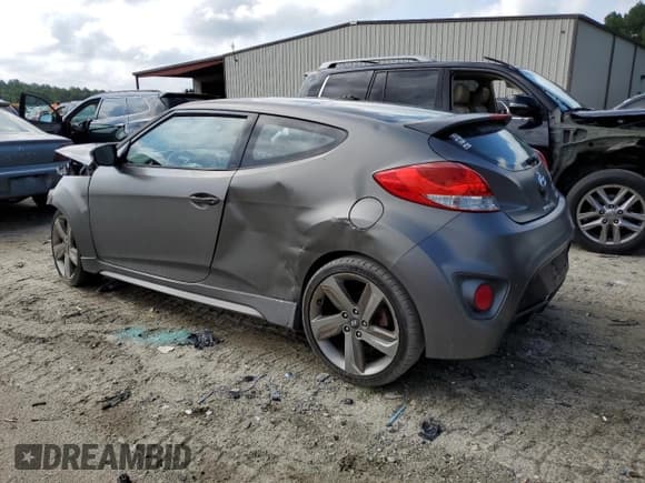 ✅ 2013 Hyundai Veloster Turbo • VIN: KMHTC6AE2DU171425 • Lot: 66867384. Listed on Copart with Not provided. Free auction sales archive from the USA and detailed vehicle history report at DreamBid. Image 2.
