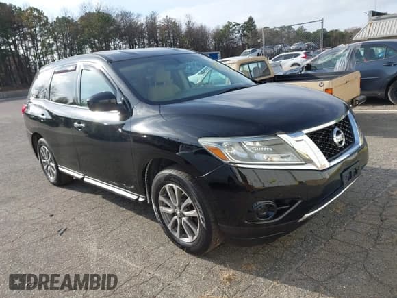 ✅ 2014 Nissan Pathfinder SL • VIN: 5N1AR2MM5EC711696 • Lot: 43907192. Listed on IAAI with 132,004 mi. Free auction sales archive from the USA and detailed vehicle history report at DreamBid. Image 1.
