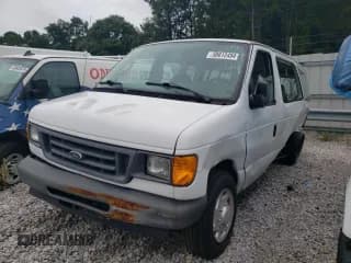 ✅ 2007 Ford Econoline Passenger XL • VIN: 1FMNE11L47DA02354 • Lot: 58612494. Listed on Copart with 83,638 mi. Free auction sales archive from the USA and detailed vehicle history report at DreamBid. Image 1.