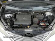 ✅ 2013 Toyota Sienna Limited • VIN: 5TDYK3DCXDS402646 • Lot: 85717545. Listed on Copart with 108,749 mi. Free auction sales archive from the USA and detailed vehicle history report at DreamBid. Image 12.