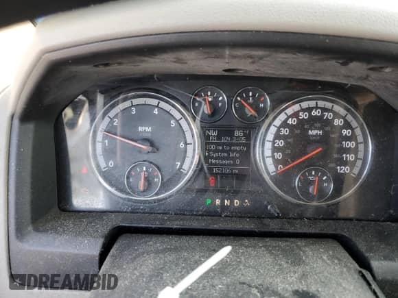 2009 Dodge 1500 SLT с VIN 1D3HV13P09J532222, выставлен на аукционе Copart как лот 61020775 с пробегом 152 106 миль миль и Списание • Salvage title. История ставок и продаж доступна на DreamBid. Изображение 9.