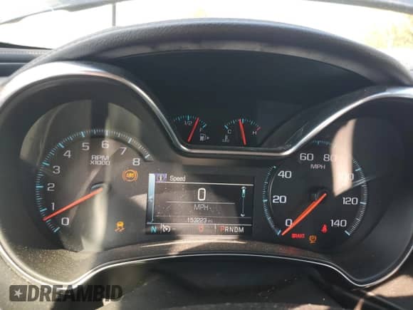 2016 Chevrolet Impala LT with VIN 2G1115S37G9116892, listed as a Copart auction lot 80850155 with 153,223 mi miles and Salvage title. Bid and sale history available at DreamBid. Image 9.