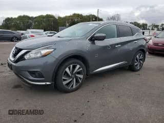 ✅ 2016 Nissan Murano S • VIN: 5N1AZ2MH0GN148888 • Lot: 90653035. Listed on Copart with 198,178 mi. Free auction sales archive from the USA and detailed vehicle history report at DreamBid. Image 1.