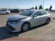 2020 Toyota Camry Hybrid LE with VIN 4T1C31AK9LU017687, listed as a Copart auction lot 82233015 with 45,526 mi miles and Salvage title. Bid and sale history available at DreamBid. Image 1.