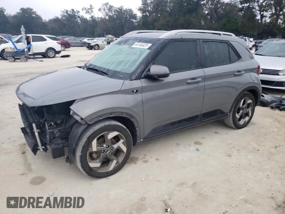 ✅ 2021 Hyundai Venue SEL • VIN: KMHRC8A33MU126868 • Lot: 44146425. Listed on Copart with 76,569 mi. Free auction sales archive from the USA and detailed vehicle history report at DreamBid. Image 1.