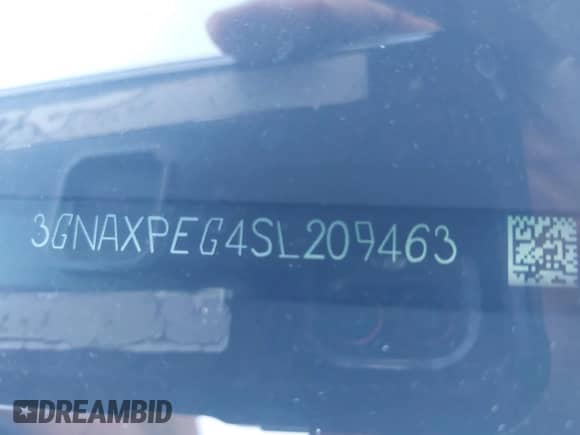 2025 Chevrolet Equinox AWD LT с VIN 3GNAXPEG4SL209463, выставлен на аукционе IAAI как лот 42204303 с пробегом 13 858 миль миль и . История ставок и продаж доступна на DreamBid. Изображение 9.