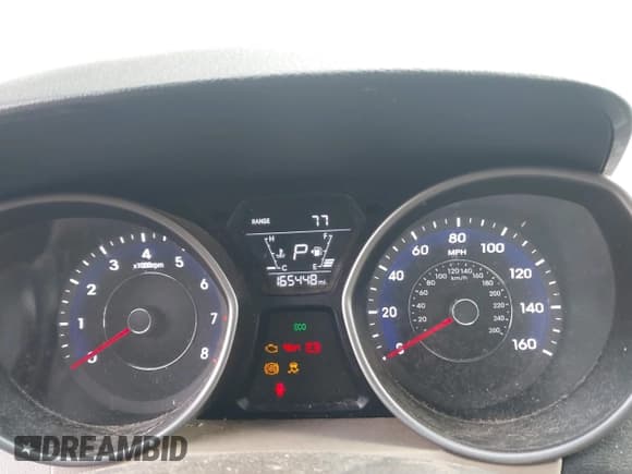 ✅ 2016 Hyundai Elantra SE • VIN: 5NPDH4AE6GH773239 • Lot: 43501557. Listed on IAAI with 165,448 mi. Free auction sales archive from the USA and detailed vehicle history report at DreamBid. Image 7.