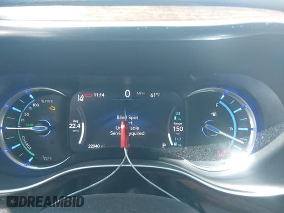 ✅ 2022 Chrysler Pacifica Hybrid Limited • VIN: 2C4RC1S74NR112960 • Lot: 41584818. Wystawiony na IAAI z przebiegiem 22 040 mil. Bezpłatny archiwum sprzedaży aukcyjnych z USA i szczegółowy raport historii pojazdu na DreamBid. Zdjęcie 7.