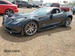 2019 Chevrolet Corvette Z06 2LZ with VIN 1G1YS2D65K5603161, listed as a Copart auction lot 50962845 with 4,648 mi miles and Salvage title. Bid and sale history available at DreamBid. Image 1.