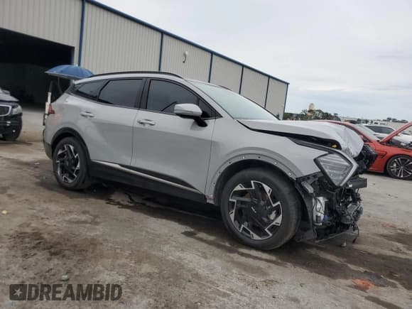 ✅ 2024 Kia Sportage SX-Prestige • VIN: 5XYK53DF4RG222803 • Lot: 58139025. Listed on Copart with Not provided. Free auction sales archive from the USA and detailed vehicle history report at DreamBid. Image 4.