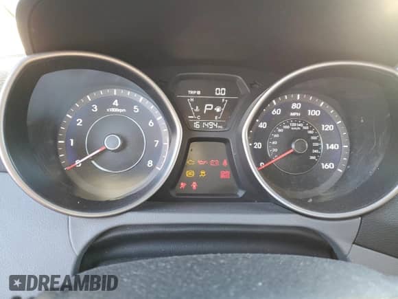 2014 Hyundai Elantra SE with VIN 5NPDH4AE6EH516885, listed as a Copart auction lot 45213665 with 161,494 mi miles and Clean title. Bid and sale history available at DreamBid. Image 9.