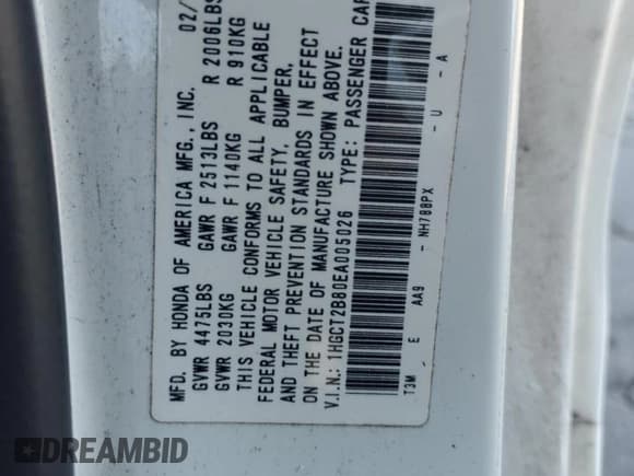 ✅ 2014 Honda Accord EX-L • VIN: 1HGCT2B80EA005026 • Lot: 81662285. Wystawiony na Copart z przebiegiem 209 526 mil. Bezpłatny archiwum sprzedaży aukcyjnych z USA i szczegółowy raport historii pojazdu na DreamBid. Zdjęcie 12.