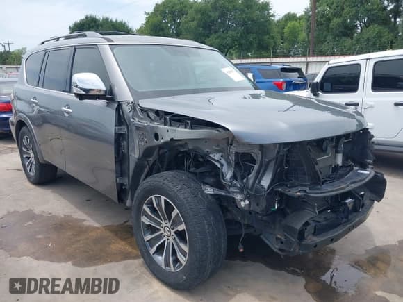 ✅ 2019 Nissan Armada SL • VIN: JN8AY2NC5KX510953 • Lot: 42205872. Wystawiony na IAAI z przebiegiem 86 563 mil. Bezpłatny archiwum sprzedaży aukcyjnych z USA i szczegółowy raport historii pojazdu na DreamBid. Zdjęcie 1.