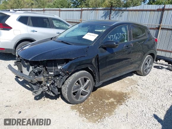 ✅ 2022 Honda HR-V EX • VIN: 3CZRU6H55NM707270 • Лот: 43163955. Опубликован ранее на IAAI с пробегом 40 856 миль. Бесплатный доступ к архиву аукционных продаж из США и подробный отчёт об истории автомобиля на DreamBid. Изображение 2.