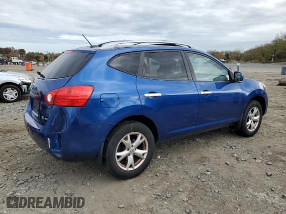 ✅ 2010 Nissan Rogue SL • VIN: JN8AS5MV3AW119195 • Lot: 90632065. Listed on Copart with 189,855 mi. Free auction sales archive from the USA and detailed vehicle history report at DreamBid. Image 3.