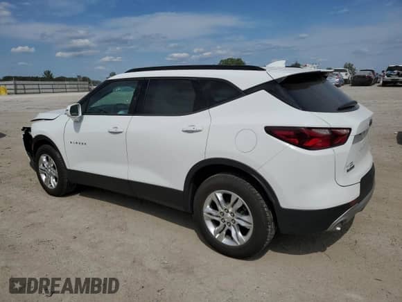 2019 Chevrolet Blazer with VIN 3GNKBBRA4KS699453, listed as a Copart auction lot 67201754 with 60,576 mi miles and Salvage title. Bid and sale history available at DreamBid. Image 2.
