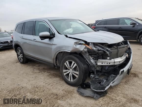 ✅ 2017 Honda Pilot EX-L • VIN: 5FNYF6H51HB019769 • Lot: 91191765. Listed on Copart with 85,065 mi. Free auction sales archive from the USA and detailed vehicle history report at DreamBid. Image 4.