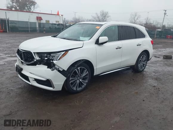 ✅ 2019 Acura MDX Technology • VIN: 5J8YD4H76KL015699 • Lot: 43734631. Listed on IAAI with 103,439 mi. Free auction sales archive from the USA and detailed vehicle history report at DreamBid. Image 2.