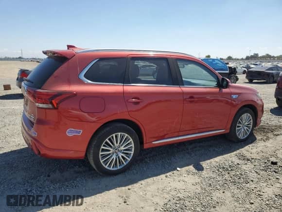 2019 Mitsubishi Outlander SEL with VIN JA4J24A55KZ035478, listed as a Copart auction lot 72070215 with 83,859 mi miles and Salvage title. Bid and sale history available at DreamBid. Image 3.