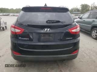 2015 Hyundai Tucson SE with VIN KM8JU3AG0FU025970, listed as a Copart auction lot 50872954 with 194,132 mi miles and . Bid and sale history available at DreamBid. Image 6.