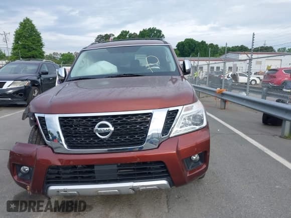 ✅ 2018 Nissan Armada SL • VIN: JN8AY2ND0J9052718 • Lot: 42088571. Listed on IAAI with 61,671 mi. Free auction sales archive from the USA and detailed vehicle history report at DreamBid. Image 12.
