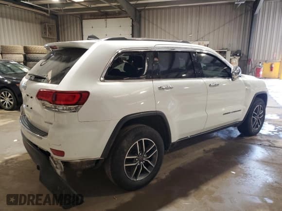 ✅ 2020 Jeep Grand Cherokee Limited • VIN: 1C4RJFBG8LC174192 • Lot: 44711825. Listed on Copart with 49,446 mi. Free auction sales archive from the USA and detailed vehicle history report at DreamBid. Image 3.