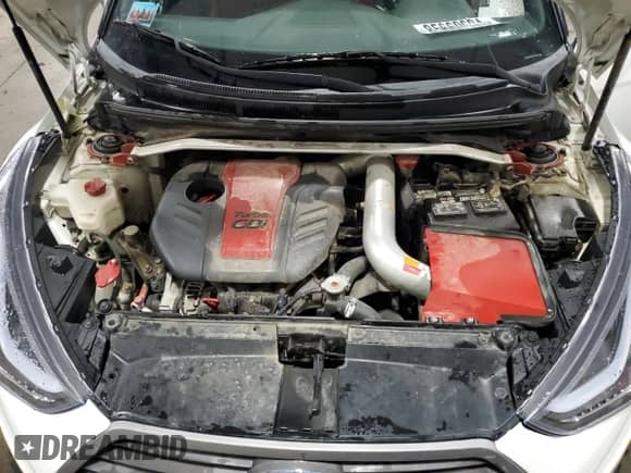 2016 Hyundai Veloster Turbo z VIN KMHTC6AE8GU265894, wystawiony jako Copart lot #85660694 z przebiegiem 117 445 mil mil oraz Szkoda całkowita • Salvage title. Historia ofert i sprzedaży dostępna na DreamBid. Obrazek 12.