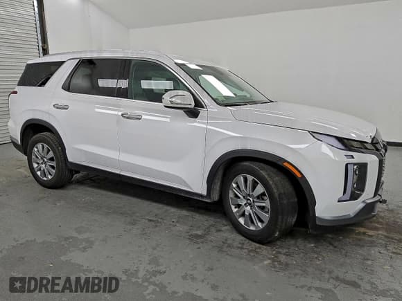 ✅ 2025 Hyundai Palisade SEL • VIN: KM8R2DGE2SU860645 • Lot: 90915145. Listed on Copart with 26,000 mi. Free auction sales archive from the USA and detailed vehicle history report at DreamBid. Image 4.
