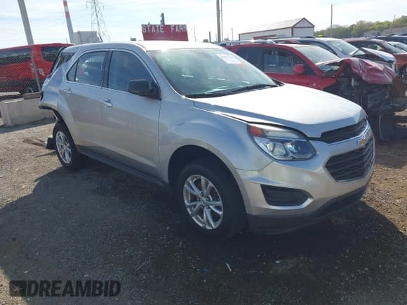 ✅ 2017 Chevrolet Equinox LS • VIN: 2GNFLEEK9H6147923 • Лот: 43277041. Опубликован ранее на IAAI с пробегом 74 552 миль. Бесплатный доступ к архиву аукционных продаж из США и подробный отчёт об истории автомобиля на DreamBid. Изображение 1.