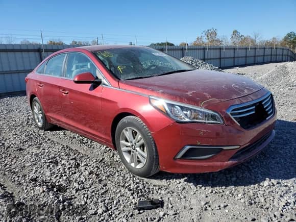 2016 Hyundai Sonata SE with VIN 5NPE24AF8GH369129, listed as a Copart auction lot 82149364 with 51,094 mi miles and Salvage title. Bid and sale history available at DreamBid. Image 4.