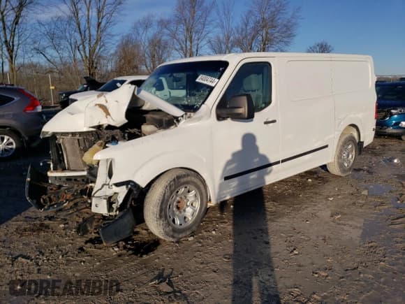 ✅ 2017 Nissan NV Cargo S • VIN: 1N6BF0KY1HN802532 • Lot: 84004744. Listed on Copart with 185,354 mi. Free auction sales archive from the USA and detailed vehicle history report at DreamBid. Image 1.