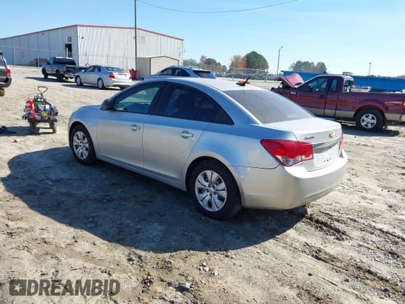 ✅ 2013 Chevrolet Cruze LS • VIN: 1G1PA5SH0D7259573 • Lot: 43613680. Listed on IAAI with 146,199 mi. Free auction sales archive from the USA and detailed vehicle history report at DreamBid. Image 3.