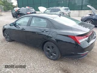 ✅ 2023 Hyundai Elantra Blue • VIN: KMHLM4AJ8PU086964 • Lot: 43187641. Listed on IAAI with 20,617 mi. Free auction sales archive from the USA and detailed vehicle history report at DreamBid. Image 3.