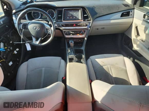 2018 Hyundai Sonata SEL with VIN 5NPE34AF8JH624124, listed as a Copart auction lot 81333465 with 114,806 mi miles and Salvage title. Bid and sale history available at DreamBid. Image 8.