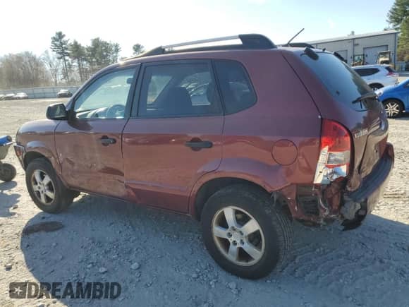 2007 Hyundai Tucson GLS with VIN KM8JM12BX7U563486, listed as a Copart auction lot 79578654 with 150,857 mi miles and Clean title. Bid and sale history available at DreamBid. Image 2.